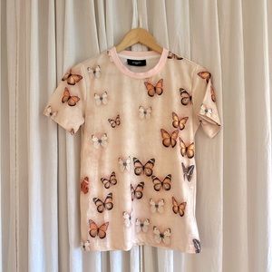 Givenchy butterfly print t-shirt